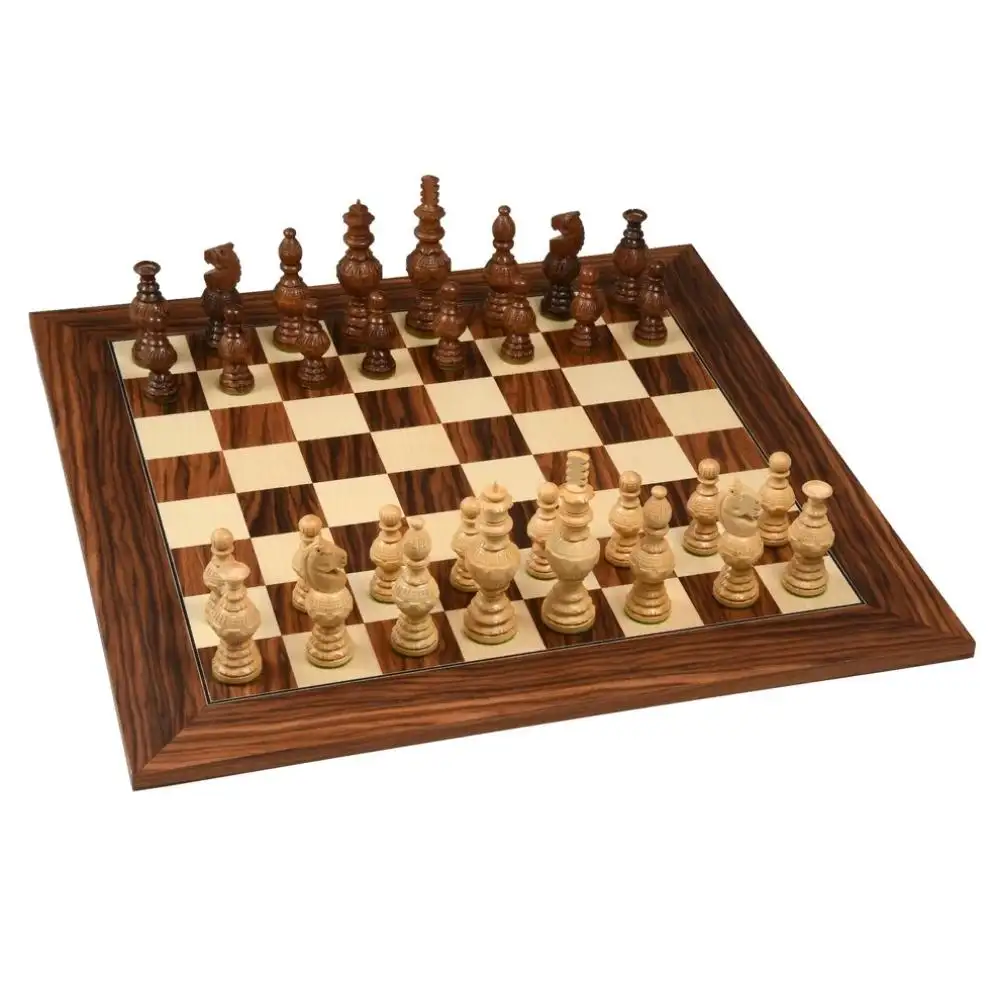 Jeu d'échecs en bois conçu pour les joueurs professionnels, jeux de stratégie et de guerre, jeu de société, cadeaux