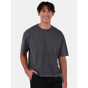 Camiseta de media manga de ajuste regular de punto de algodón 100% de todos los géneros para hombres - Product Image 3