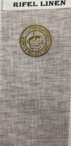 Tela de camisa de alta calidad de 58mm de ancho Sensación de lino de algodón de primera calidad para hombres Damas Vestido teñido liso Diseño Ventas de exportación superiores - Product Image 5