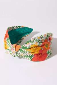 Bandeaux pour cheveux mignons et design, écologiques, en matériaux organiques, brodés à la main, accessoires pour cheveux pour filles - Product Image 2