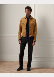 Veste de moto en cuir suédé doux au toucher, hiver, écologique, imperméable, vintage, élégante, coupe unisexe, haute qualité - Product Image 4