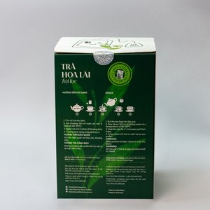 Direct de l'usine vietnamienne Sachets de thé au jasmin originaux Thé de santé noir avec filtre - Product Image 2