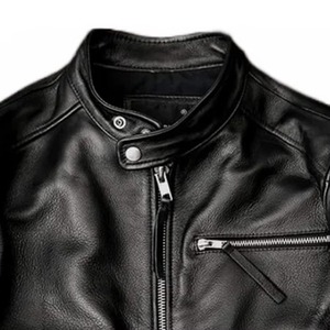 Latest Style Wholesale Windproof <b>Men</b> Leather <b>Jacket</b> Best Selling Waterproof <b>Men</b> Leather <b>Jacket</b> - Product Image 4