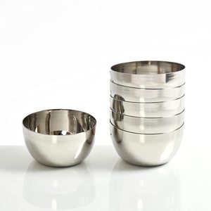 King International ชามสลัดสแตนเลสหลากสี,ถ้วยซีเรียลชามเหล็กสำหรับใช้ในห้องครัวหลากสี - Product Image 1