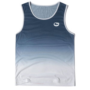 Débardeur pour homme en maille respirante décontractée pour une utilisation en extérieur, vêtements de sport actifs - Product Image 1