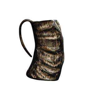 Meilleure qualité classique corne de buffle chope tasse personnalisable gravure Logo bricolage Sublimation pour l'Inde Style Viking - Product Image 3