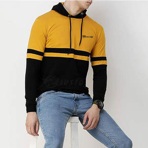 Sudaderas con capucha para hombre de tamaño personalizado de diseño único más vendido al por mayor de alta calidad ropa de calle para hombre sudaderas con capucha - Product Image 4