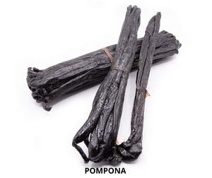 Vainilla Pompona (México) Premium Francesa 100% Natural de 22-28 cm, 1 kg de Vainilla Planifolia de Madagascar - Product Image 1