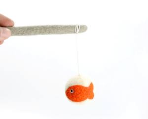 ของเล่นลูกบอลสักหลาดขนาด5ซม.-ลูกบอลสักหลาดทำด้วยมือสำหรับสัตว์เลี้ยง-เป็นมิตรกับสิ่งแวดล้อมและผลิตภัณฑ์ที่เป็นมิตรกับสัตว์เลี้ยง-นุ่มและทนทาน - Product Image 4