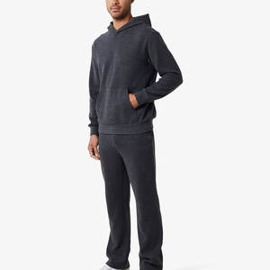 Conjunto Deportivo Personalizado para Hombre, 100% Algodón, Lavado Ácido, con Puños en los Tobillos y Cintura Elástica, para Producción en Masa - Product Image 5