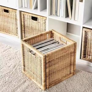 Cheap Square Natural Rattan <b>Wicker</b> <b>Basket</b> for Space-Saving Laundry <b>Storage</b> From Indonesia's Cirebon - Product Image 2