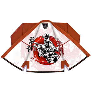 Vêtements d'arts martiaux, kimono de judo, uniforme, design personnalisé, étiquette tissée intégrée, lin et coton, léger, séchage rapide - Product Image 6