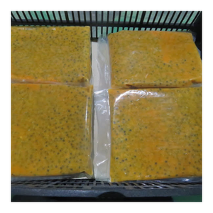 Pâte à tarte aromatique à la pulpe de fruit de la passion jaune congelée IQF pour les aliments surgelés et la préparation de smoothie - Product Image 3
