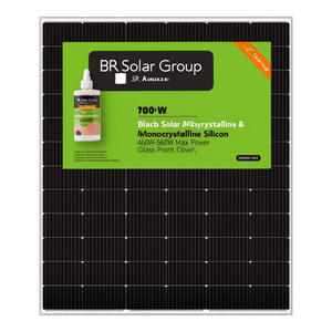 Panneau solaire noir BR Solar Group 700W - Silicium polycristallin et monocristallin 460W-560W Puissance maximale Couverture avant en verre - Product Image 2