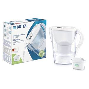 MARELLA 1051439 Brita pour Maxtra Pro Kit de carafe filtrante à eau blanche avec filtre de 2,4 L pour une utilisation à la maison ou au bureau - Product Image 3