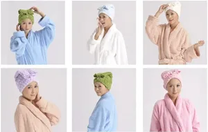 Bata de felpa de microfibra para adolescentes, ropa de dormir transpirable, cálida y cómoda para hombres - Product Image 4