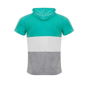100% Cotton <b>Men's</b> Gym Fitness Sweatshirt <b>Set</b> Flexible Fit <b>Hoodie</b> <b>and</b> <b>Shorts</b> with Comfortable Long Sleeves for Winter - Product Image 5