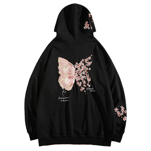 เสื้อสเวตเตอร์ปักโลโก้ได้ตามต้องการสำหรับผู้ชายเสื้อฮู้ดสีขาวปักลายเอง3D ผ้าฝ้าย100% - Product Image 1