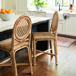 Chaises de salle à manger en rotin <span class=keywords><strong>Louis</strong></span> <span class=keywords><strong>XVI</strong></span> pour hôtels de luxe, restaurants et cafés, avec dossier en cannage, idéales pour les mariages - Product Image 5