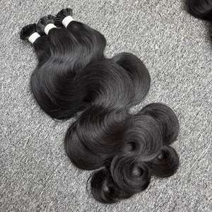 Onda del cuerpo en cabello de trama, cabello humano 100%, cabello crudo camboyano Un donante - Product Image 4