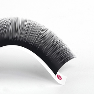 CharmLash Pbt Fiber Cashmere <b>Mink</b> <b>Lash</b> Trays No Kink Natural Long Eyelashes Silk <b>Lashes</b> Wholesale Custom Logo Private Label Back - Product Image 6