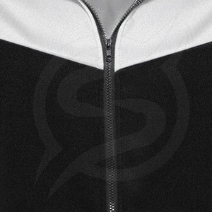 Ensemble de survêtement pour homme en deux pièces, style sport décontracté pour l'hiver 2025, taille plus, vêtements de course, 100% polyester, respirant, sweat à capuche en polaire - Product Image 6