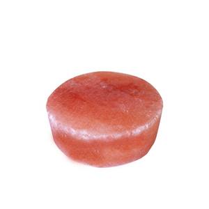 Pierre de massage ronde en forme de pièce de monnaie de sel rose de l'Himalaya, pierres de massage rondes en forme de pièce de monnaie de sel de l'Himalaya, forme ronde de sel de l'Himalaya - Product Image 1