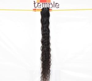 Tissage de couleur naturelle vietnamienne brute bon marché Cheveux Temple Double Trame Dessiné Cuticule Alignée Faisceaux Bouclés Extensions de Cheveux Humains - Product Image 5