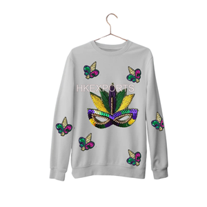 Streetwear Mardi Gras personnalisé de luxe pour adultes Vente en gros compétitive d'usine de vêtements de fête en lin de qualité supérieure - Product Image 4