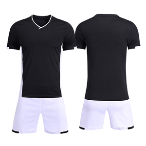 100% uniformes de fútbol transpirables de nailon OEM entrenamiento de fútbol al por mayor uniformes de fútbol en blanco diseño personalizado tamaño personalizado - Product Image 5