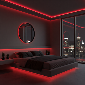 Tira de Luces LED de 12 V, 120 LED SMD2835, IP20, 13,5 W, Cinta LED Flexible Rosa, Morado, Rojo para Dormitorio, Cocina, Gabinete, TV, Iluminación Decorativa - Product Image 6