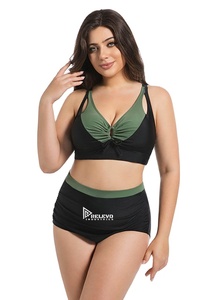 ชุดบิกินี่แฟชั่นสำหรับผู้หญิง ชุดว่ายน้ำสองชิ้น ชุดชายหาด ผ้าเนื้อนุ่ม แห้งเร็ว สำหรับคอลเลคชั่นฤดูร้อน - Product Image 2