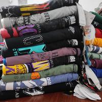 T-shirt à manches courtes pour homme, 100% coton, tricot uni, coupe classique, lot de stock, excédents de production, marque célèbre du Bangladesh, séchage rapide