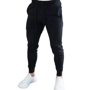 Men’s OEM Cotton Sweatpants Color Block Straight Fit Casual Gym Wear, Custom Pockets, Wholesale Supply - Product Image 4