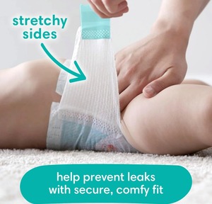 Pour Pampers Swaddlers Couches Groupe d'âge Bébés Taille 1 164 - Product Image 6