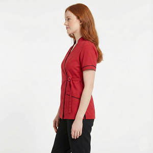 Poly Spandex Medical Scrub <b>Sets</b> Women's Spa Salon Nursing Uniforms Hospital <b>Doctor</b> Suits Dental Custom Logo Colours Scrubs <b>Sets</b> - Product Image 3