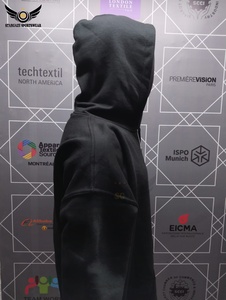 เสื้อฮู้ดทรงหลวมแขนยาวแบบสวมหัวทรงหลวมทำจากผ้าฝรั่งเศสผ้าฝ้าย100% สำหรับฤดูหนาวกำหนดเองได้ - Product Image 4