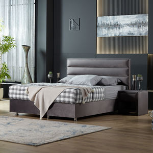 Juego de muebles de diseño de madera cómodos y modernos de lujo, cama doble tamaño King y Queen, cama de apartamento para dormitorio de Hotel - Product Image 1