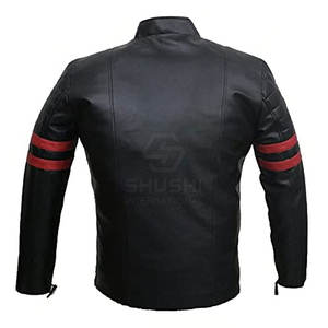 Hot Sale New Arrival Winter <b>Motorbike</b> Two-Piece Jacket <b>Stand</b> Front Genuine Leather High Quality Customizable Comfortable - Product Image 3