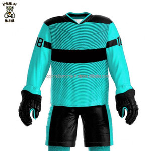 Ensemble moderne de maillot et pantalon de hockey sur glace respirant et confortable – Tenue d'équipe athlétique de style premium – Meilleure vente - Product Image 5