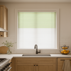 T105 Modern Home Decor Built-in Customizable <b>Window</b> <b>Shades</b> Elegant <b>Blinds</b> & Shutters with Bead Rope and Easy Installation Metal - Product Image 4