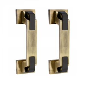 Stylish <b>Antique</b> Brass Modern Front Door Flat Pull Back Handle Fashionable Sturdy Offering Good Durability Available Wholesale - Product Image 1