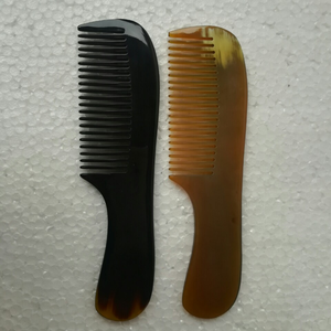 Peigne en corne le plus vendu fait à la main du Vietnam 13 peigne en corne large 100% fait à la main de haute qualité corne de vache com de cheveux Vietnamb - Product Image 6