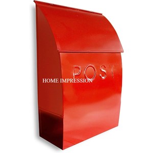 Custom Outdoor Modern Secure Large Lockable <b>Wall</b> <b>Mounted</b> Stainless Steel Metal Parcel Package Mailbox In Lowest Price From India - Product Image 6