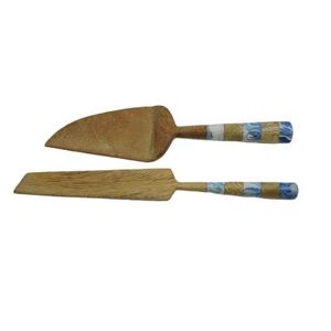 Servidor de pastel de metal hecho a mano de calidad de diseñador recién llegado moderno para corte de Pastel de Bodas y uso de eventos especiales - Product Image 3