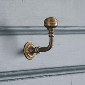 Brass wall hooks utility <b>storage</b> <b>bathroom</b> kitchen hallway hardware sturdy solid rustproof wall mount <b>storage</b> home modern style - Product Image 3