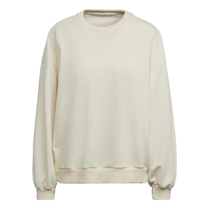 เสื้อสเวตเชิ้ตคอกลมสำหรับผู้หญิงฤดูหนาว - เสื้อฟลีซโอเวอร์ไซส์ พิมพ์โลโก้ด้านหน้า ปรับแต่งสีได้ บริการ OEM ขายส่ง 2 ชิ้น คุณภาพสูง - Product Image 1