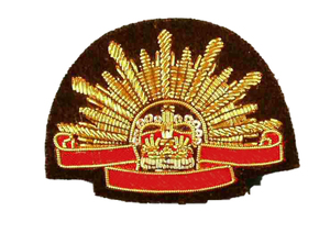 Badges brodés à la main en fil d'or, à coudre, style vintage, patchs en fil d'or - Product Image 3