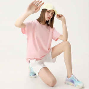 Camiseta de Algodón 100% de 240 Gramos, Diseño Personalizado con Tu Propio Logotipo, Cuello Redondo, Hombros Caídos, Estilo Holgado para Hombre - Product Image 4