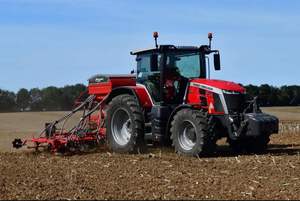 Maquinaria agrícola Massey Ferguson 390/Tractor agrícola MF390 de 100HP bastante usado disponible para la venta. - Product Image 2